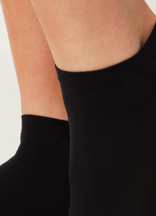 Wolford Pantysokken in 80 denier black - detail 3 zwart
