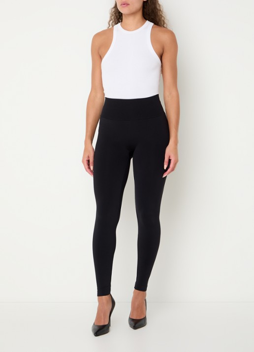 Wolford Perfect Fit legging van jersey - voorkant 2 zwart
