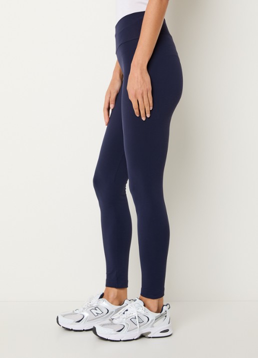Wolford Perfect Fit legging van jersey - detail 2 donkerblauw