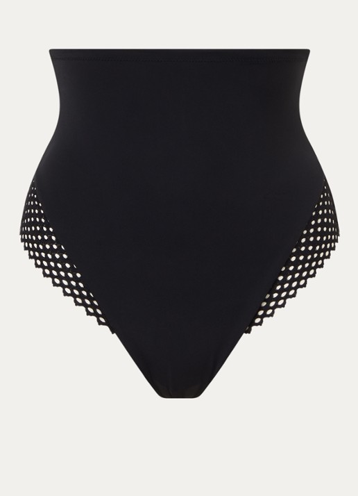 Wolford Romantic high waisted corrigerende hipster met opengewerkt dessin