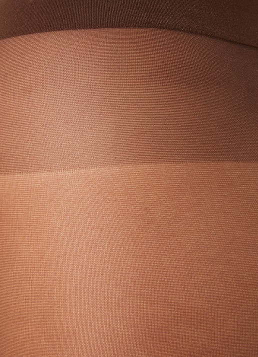 Wolford Satin Touch panty in 20 denier - detail donkerbruin