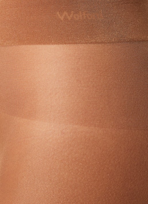 Wolford Satin Touch panty in 20 denier - detail 3 donkergeel