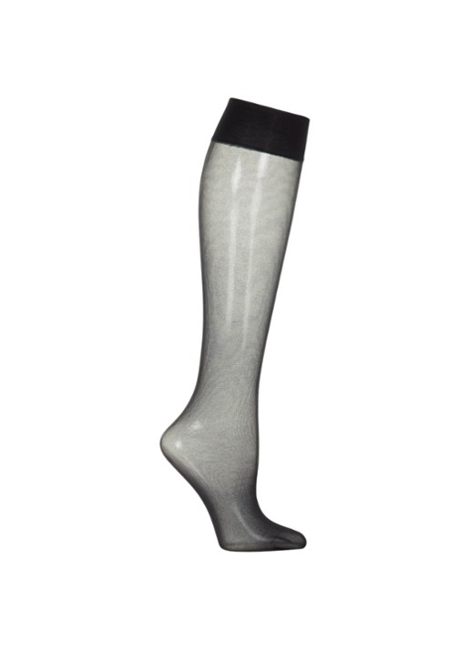 Wolford Satin Touch pantykousen in 20 denier - voorkant 2 donkergrijs