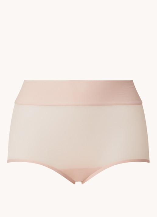 Wolford Sheer Touch Control corrigerende slip - voorkant 2 lichtroze