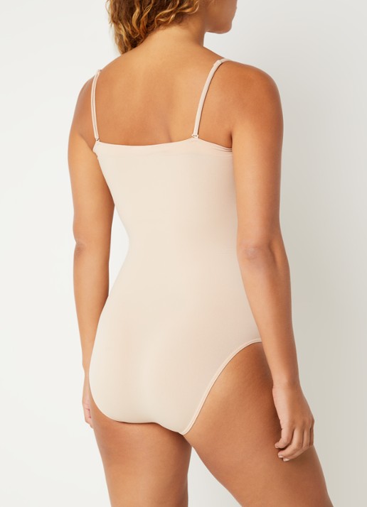 Wolford Skin Contour Tube Body - achterkant 2 beige