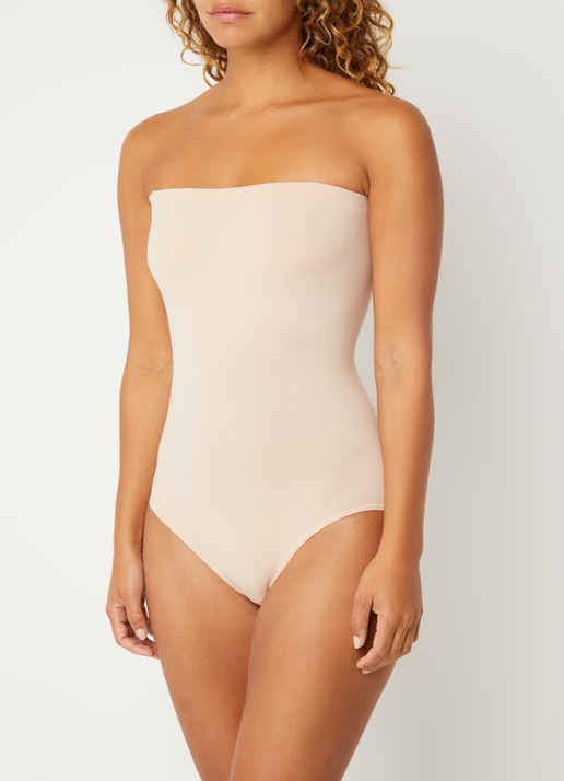 Wolford Skin Contour Tube Body - voorkant 4 beige