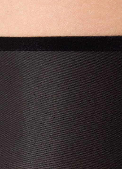 Wolford Skin naadloze slip - detail 3 zwart