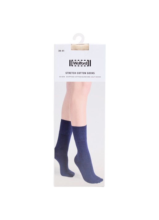 Wolford Stretch sokken in katoenblend