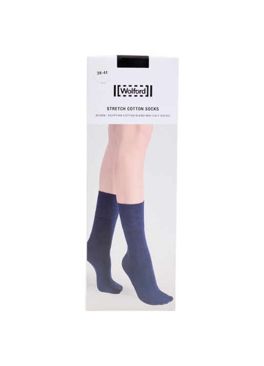 Wolford Stretch sokken in katoenblend