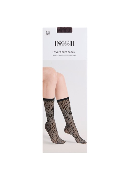 Wolford Sweet Dots pantysokken met stippenprint in 20 denier