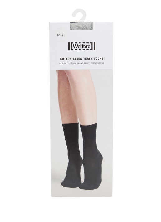 Wolford Terry sokken in katoenblend