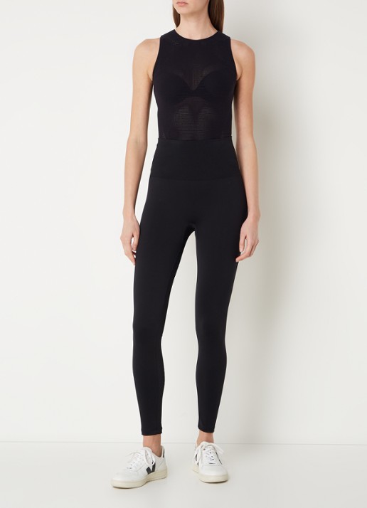 Wolford The Wonderful high waist corrigerende legging  - voorkant 3 zwart