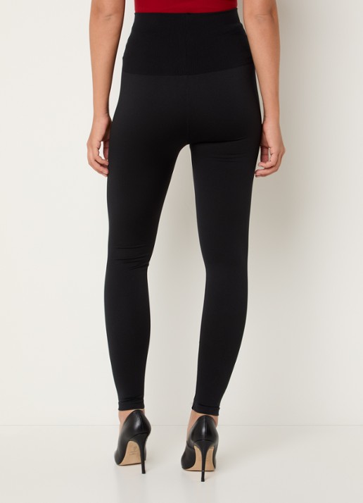 Wolford The Wonderful high waist corrigerende legging  - achterkant antraciet