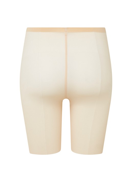 Wolford Tulle Control corrigerende short van mesh - achterkant 3 beige