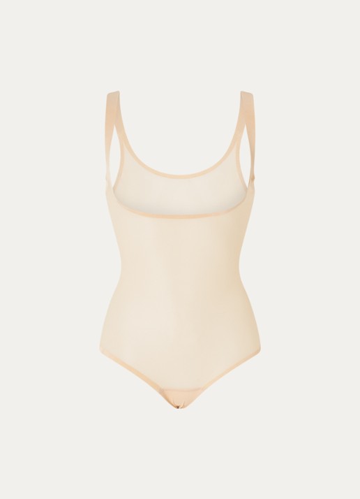 Wolford Tulle Forming Body - voorkant beige
