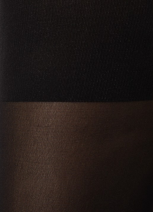 Wolford Tummy corrigerende panty in 66 denier - detail 3 zwart