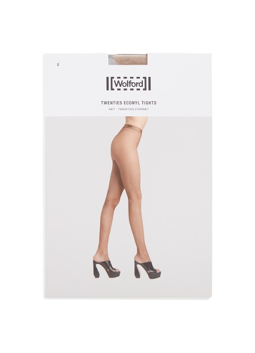 Wolford Twenties  netpanty met logoband
