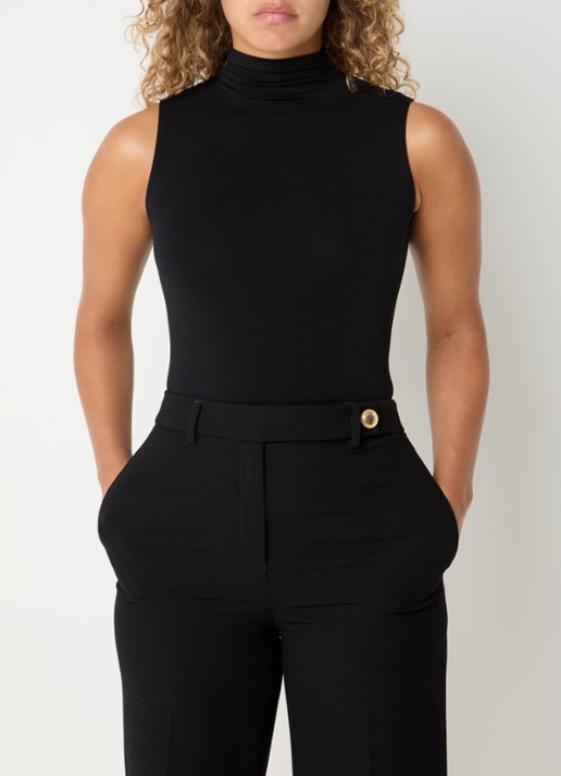 Wolford Viscose string body met col