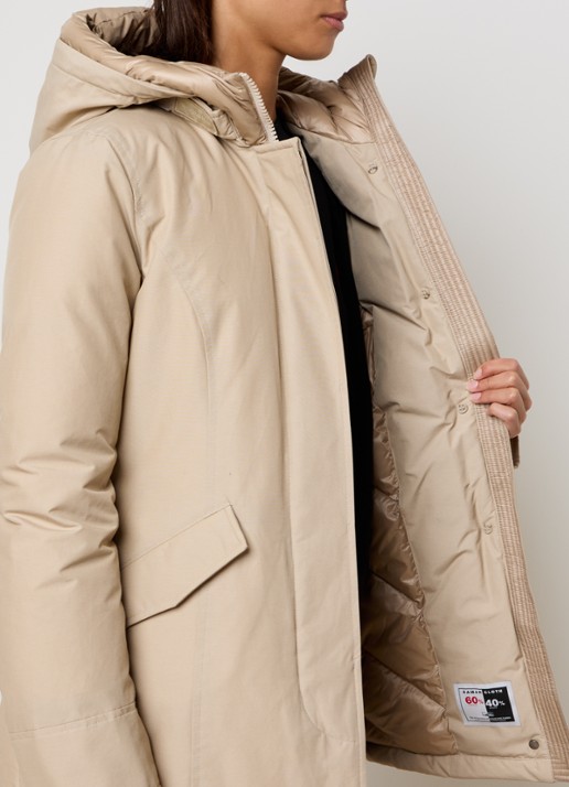 Woolrich Arctic parka met donsvulling - detail 5 beige