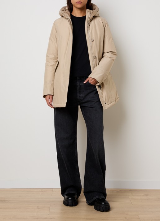 Woolrich Arctic parka met donsvulling - voorkant 2 beige