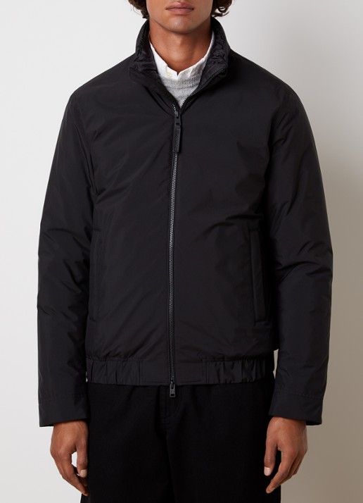 Woolrich Cloud Lewis gewatteerd bomberjack met steekzakken - detail 4 zwart