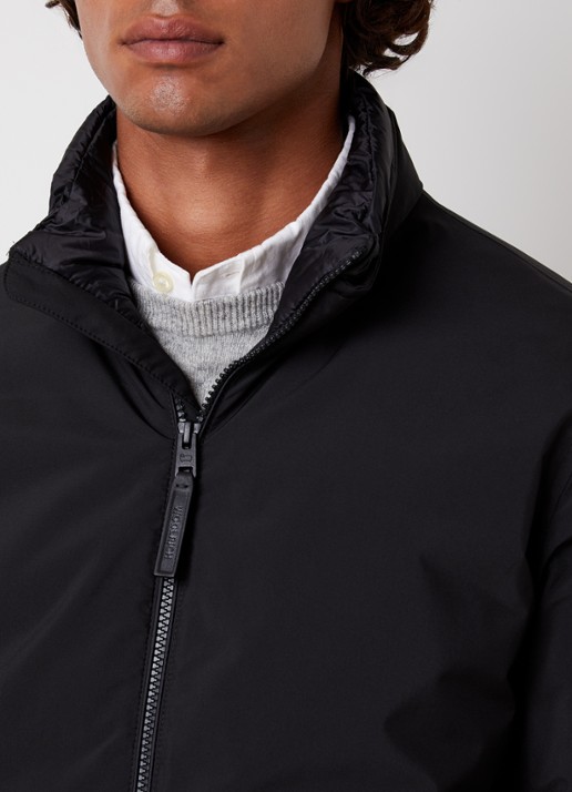 Woolrich Cloud Lewis gewatteerd bomberjack met steekzakken - detail 6 zwart