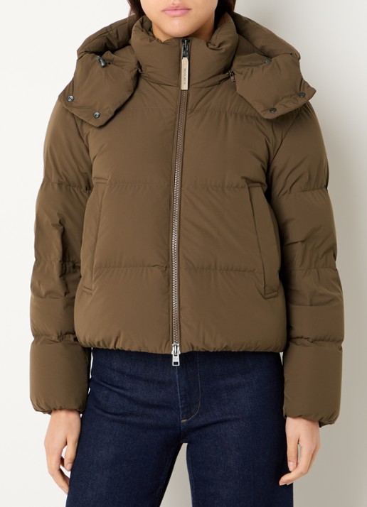 Woolrich Madison gewatteerde jas met donsvulling