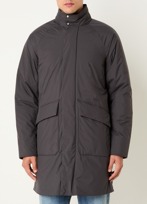 Woolrich Micro gewatteerde parka met opgestikte zakken