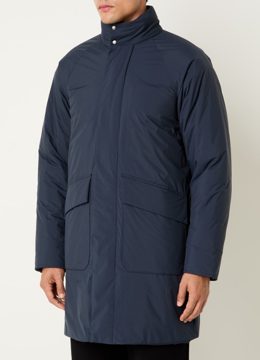 Woolrich Micro gewatteerde parka met opgestikte zakken