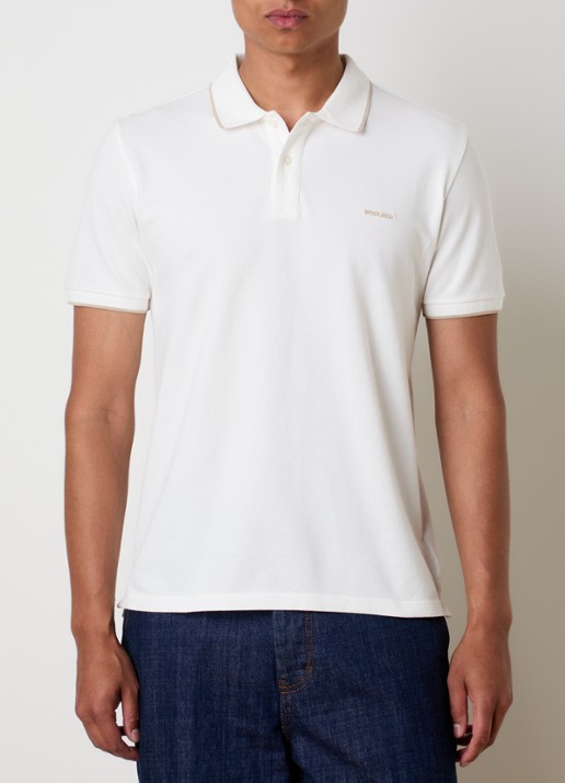 Woolrich Monterey regular fit polo met logoborduring
