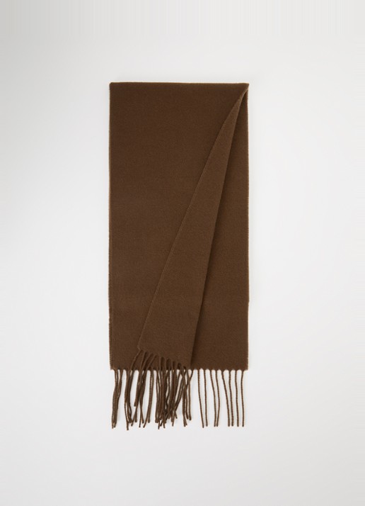 Woolrich Sjaal van wol met franjes 200 x 25 cm