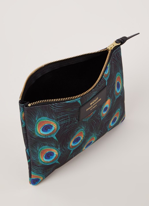 Wouf Etui met print - detail 3 groen