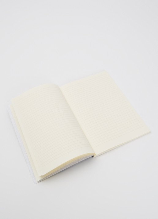 Wouf Fortuna A5 gelinieerd notitieboek - voorkant 2 zwart