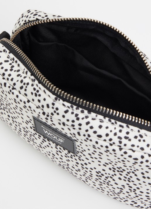Wouf Panna Mini crossbodytas met print - detail 3 wit