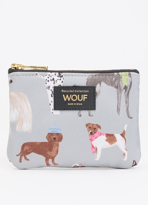 Wouf Puppy Small sleuteletui met print