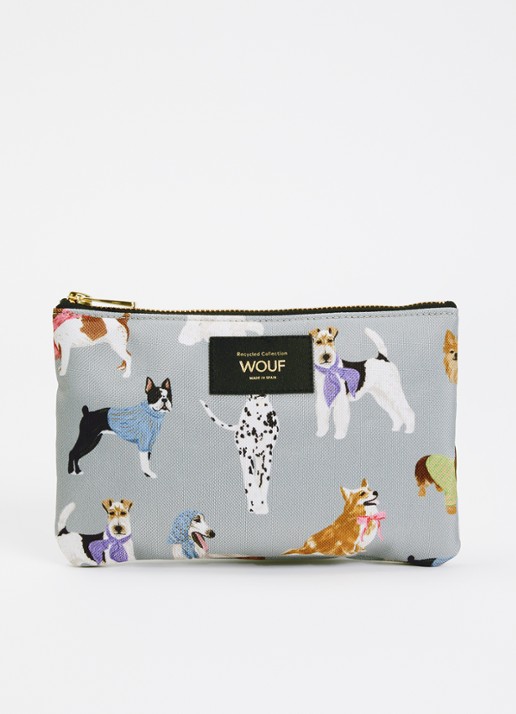 Wouf Puppy toilettas met print
