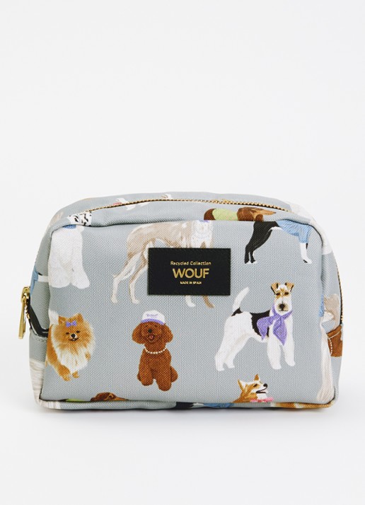 Wouf Puppy toilettas met print