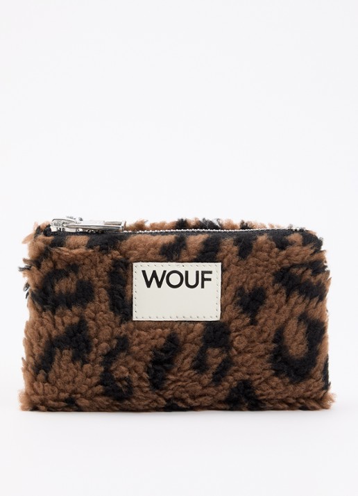 Wouf Simona portemonnee van teddy met print