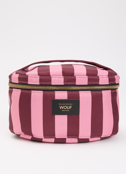 Wouf Sophie make-up tas met streepprint