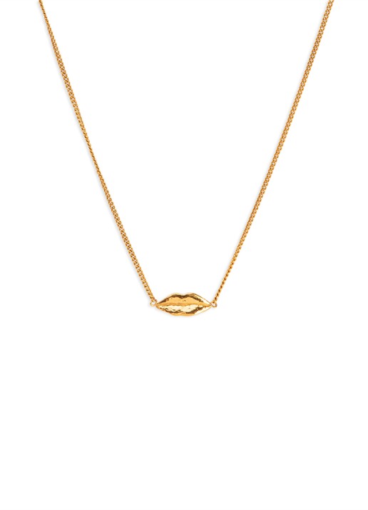 Wouters & Hendrix Ketting verguld - voorkant goud