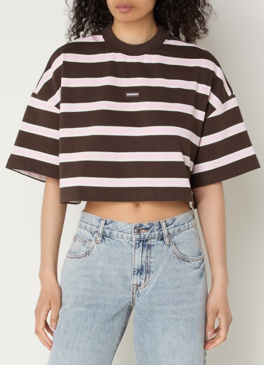 WRSTBHVR Seth T-shirt met print