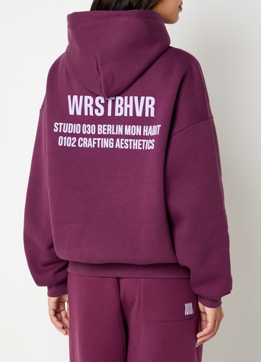 WRSTBHVR Studio hoodie met logo