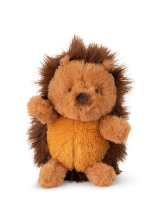 WWF Harry baby egel knuffel 18 cm - voorkant lichtbruin
