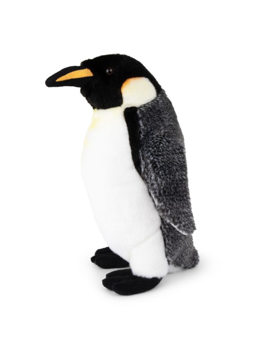 WWF Keizerspinguïn knuffel 33 cm - voorkant 2 wit