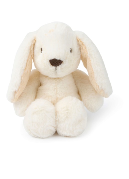 WWF WWF Konijn Robbert knuffel 29 cm - voorkant beige