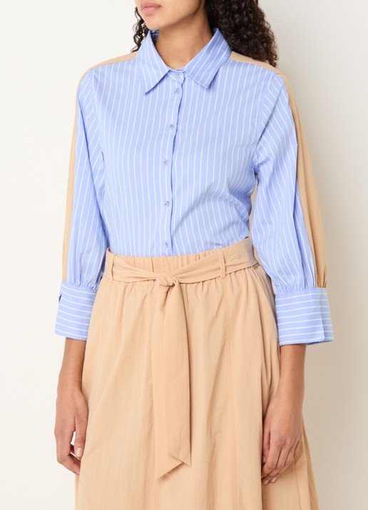 Xandres Hatriena blouse met streepprint