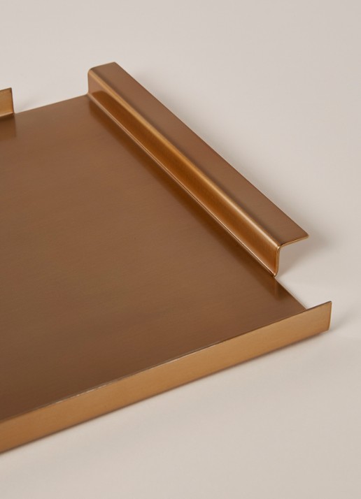 XLBoom Ras Large dienblad  - detail 3 goud