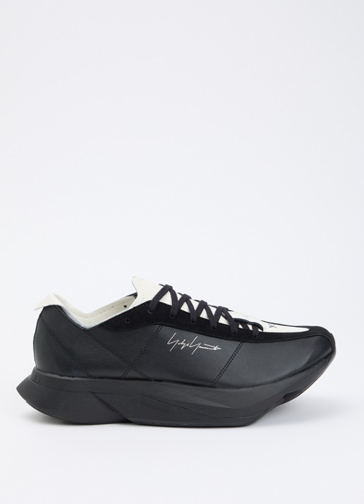 Y-3 Adios Pro 3.0 sneaker van leer met suède details