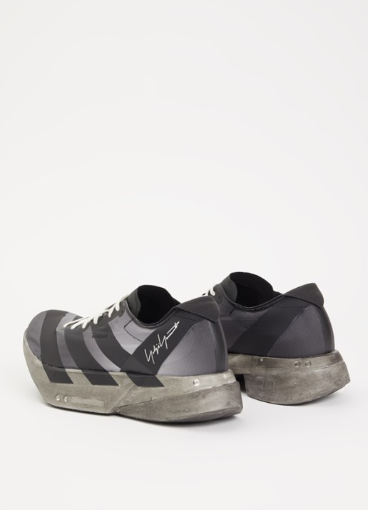 Y-3 Adios Pro 4 sneaker met mesh details - achterkant 4 zwart