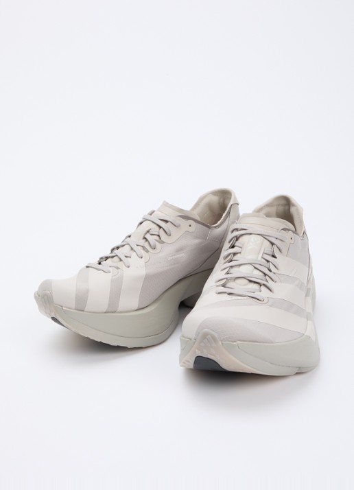 Y-3 Adios Pro 4 sneaker van mesh  - detail 2 taupe